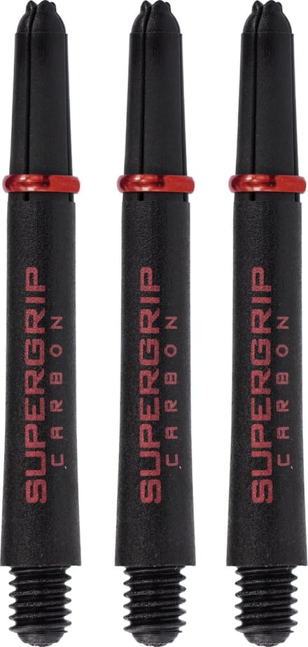 Harrows Supergrip Carbon Red - Dart Shafts