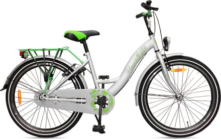 Kinderfiets Uniek 1S 24'' Grijs/Groen