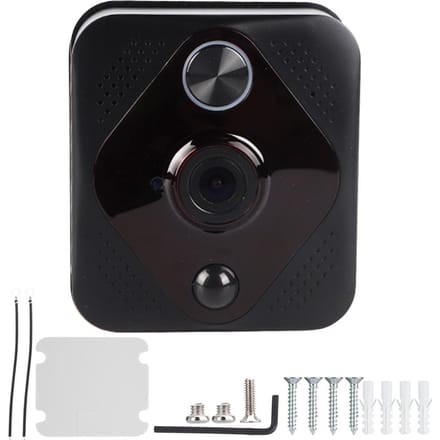 Sonnette de porte basse consommation avec caméra Sonnette Wifi intelligente