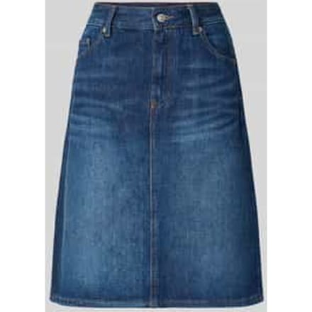 Nauwsluitend model Jeansrok van puur katoen