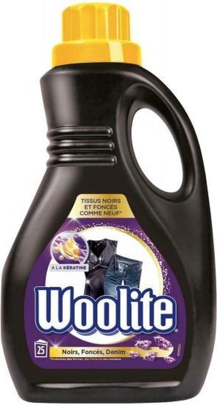 Woolite Zwart  & Donker & Denim - Wasmiddel - 1.5 Liter (25 Wasbeurten)