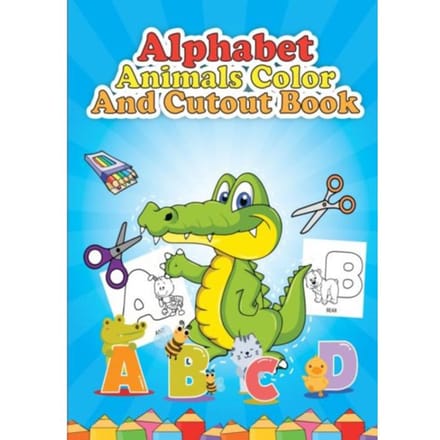 Alphabet Dieren Color And Cutout - Hugo Elena