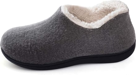 Pantoffels Dames - Sloffen - Maat 36/37 - Grijs - Anti-slip - Comfeet