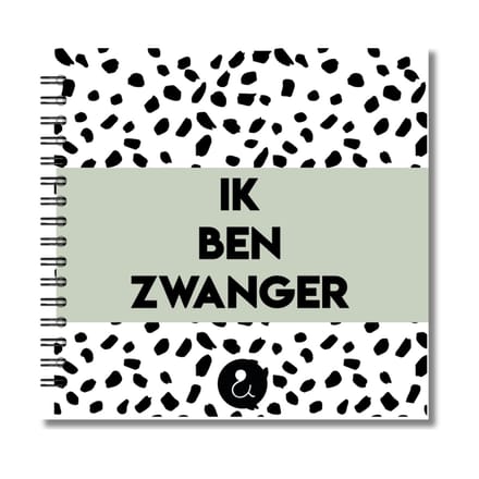 Invulboek zwangerschap | Ik ben zwanger | Dots Groen
