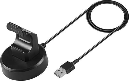 DrPhone FBC2 Oplaadstation – Standdock – Houder – Oplader -  USB-oplaadsnoer – Geschikt voor Fitbit Charge 3 & 4