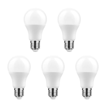Technik E27 LED Lamp 11.1W - 1055lm - 6000K - Daglicht Wit - LED Globe A60 - Vervangt 75W Halogeen Gloeilamp - 5 stuks