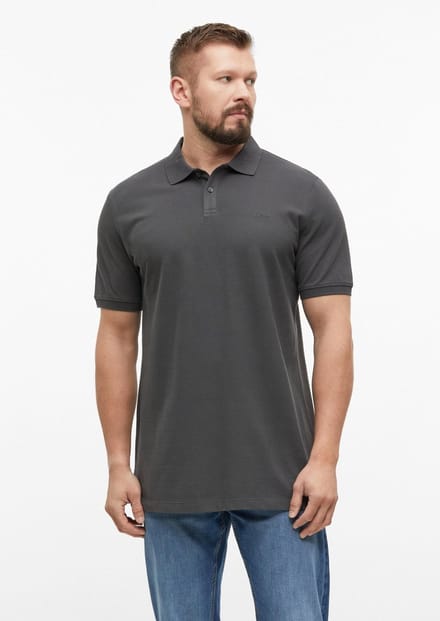 s.Oliver - male - Katoenen piqué polo