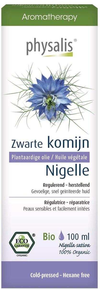 Physalis Zwarte Komijn Olie Bio 100ml
