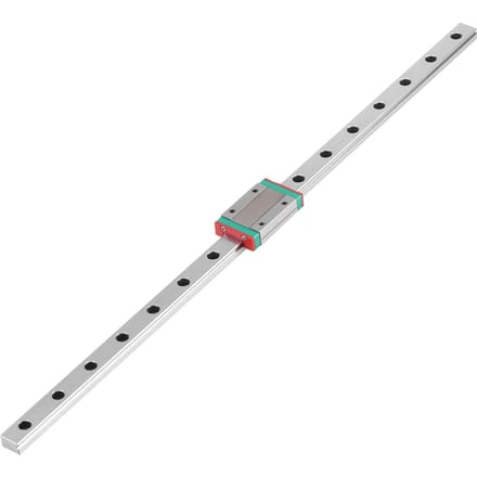 Bloc de guidage de rail coulissant linéaire miniature précis 400 mm