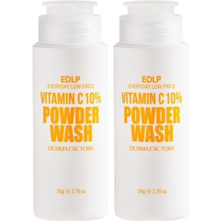 [DERMA FACTORY] EDLP Nettoyant Poudre Vitamine C 10% 50g white