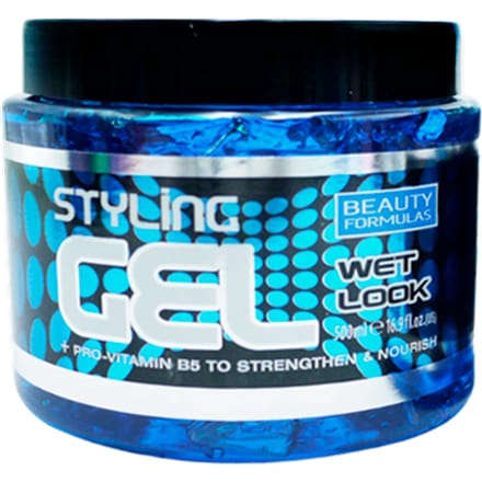 Beauty Formulas Wet Look Styling Gel - 500 ml