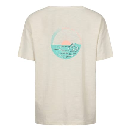 Mountain Warehouse Dames Zeecirkel Relaxed Fit T-shirt (Beige)