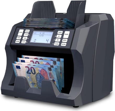 Professionele Bankbiljettenteller voor Alle Valuta's