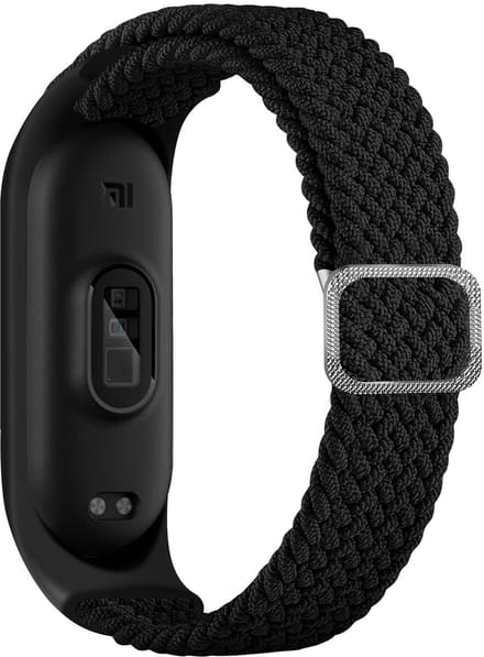 Horlogeband Nylon Geschikt voor Xiaomi Mi Band 3/4/5/6/7/NFC