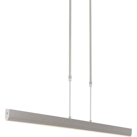 Hanglamp Zelena 3656ST Staal, Hoogte instelbaar, Lichtkleur instelbaar, Modern, Steinhauer