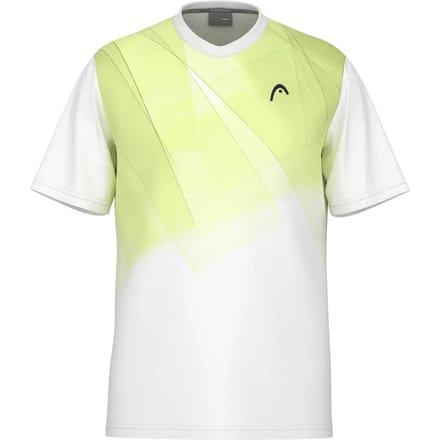 Tennisshirt HEAD Men Topspin Print Lightlime-M