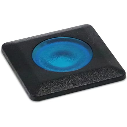 Spot inbouwwand/vloer Dopo lighting Rain Square Blue IP67 G9 Bulb 170lm