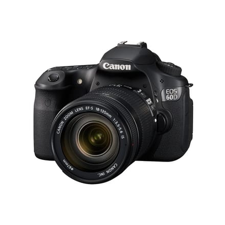 Canon EOS 60D Digitale Spiegelreflexcamera + EF-S 18-135mm f/3.5-5.6 IS Zoomlens zwart