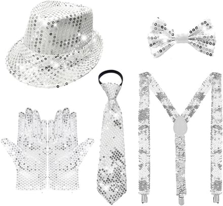 Glitteroutfit voor Heren: Schitterend Kostuum voor Feest en Carnaval