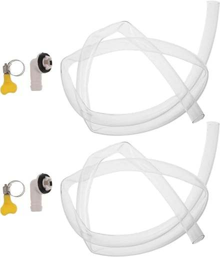 2 Piece Set Drain Hoses For Air Conditioning Drain Hose For Air Conditioning Portable Drain Hose For Drain Pipe Connector