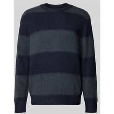 Gebreide pullover met ribboorden, model 'Levi'
