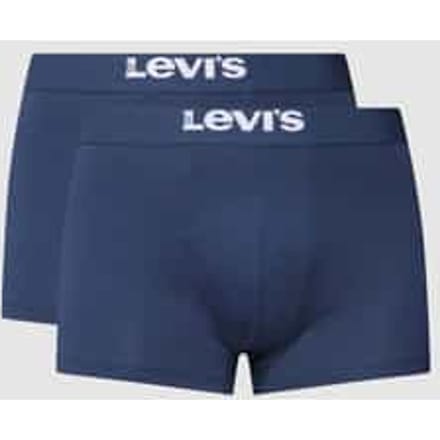 Levi's Solid Basic heren boxershort ondergoed van biologisch katoen in een verpakking van 2 stuks