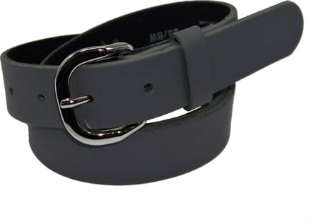 100% leer- 3 cm breed - Damesriem - grijs - taillemaat 110 cm.