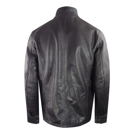 Belstaff donkerbruin Grant leren jack