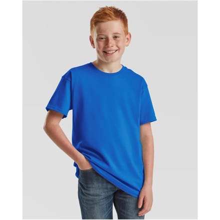 Kinder-T-shirt Fruit of the Loom Iconic 195