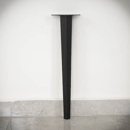 Seart Group - Retro - Stalen Meubelvoet - 51 cm - Zwart