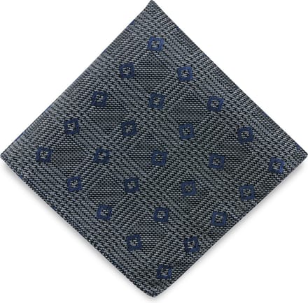 We Love Ties - Pochets - Pochet Random Rick - grijs / blauw