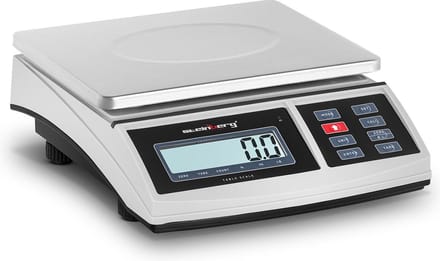 Tafelweegschaal - 30 kg / 1 g - 21 x 27 cm - LCD - Steinberg Systems