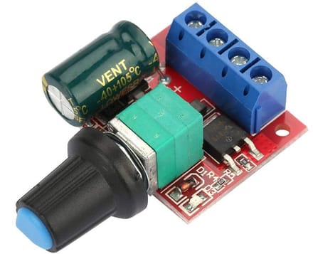 Allecto - Motor Speed Controller - Regelaar - Efficiënt en Betrouwbaar - 5V-28V 5A - Voor DC Motoren - Compact en Duurzaam