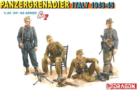 Dragon Modelbouwpakket Militaire voertuigen - 6348 Panzergrenadier - Italy 1943-45 Plastic - 1:35 - Modelbouw