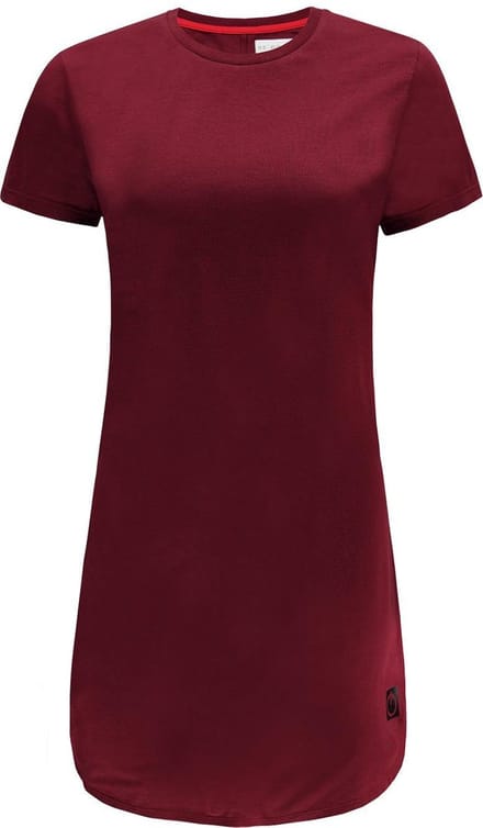 Re-Born Lang Sport T-shirt Kapmouw Dames - Burgundy - Maat S