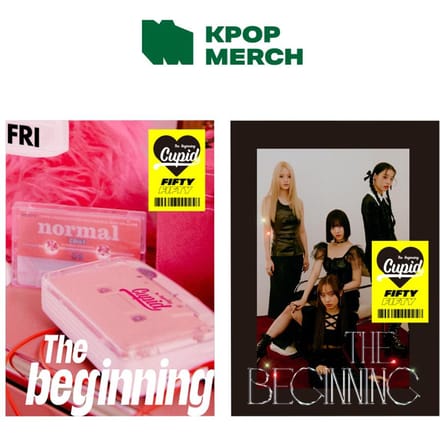 FIFTY FIFTY - Het begin: Cupido (1e Single Album) RANDOM 1ea pink
