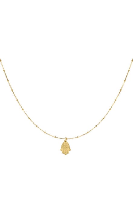 Bijoutheek Collier Fatima Goud