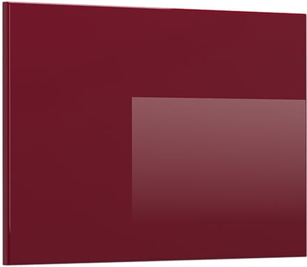 Vicco R-Line Keukenfront – 59.6 x 36 cm meubelfront voor de ondiepe hangkast Rode hoogglans