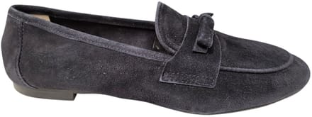 Gianluca Pisati Luna Camoscio Blue Instappers Blauw Suede Dames - Blauw - 43