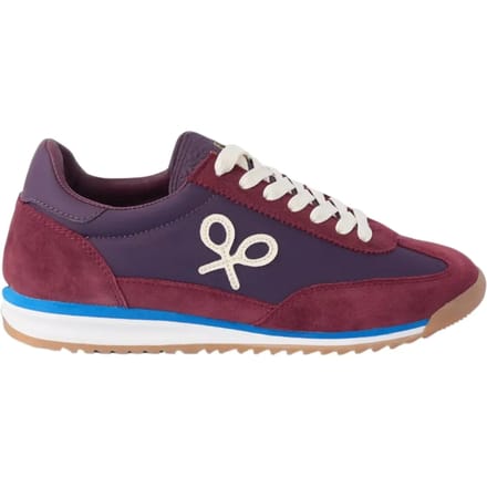 Dames sneakers van daim en textiel Silbon