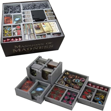 Spel Accessoires - Tafelspel Organizer - Spel Organiseren - Compact Ontwerp - 25x25cm - Meerkleurig