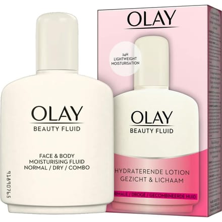 Olay Beauty Fluid Hydraterende Lotion - Voor Gezicht En Lichaam - 100 ml