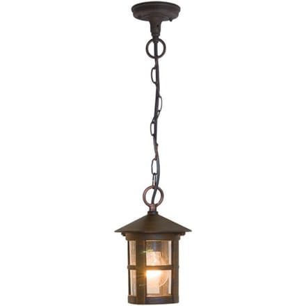 Viokef Buiten hanglamp Skiathos IP54 bruin