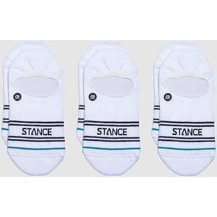 Stance Basic 3 Pack No Show Socks wit
