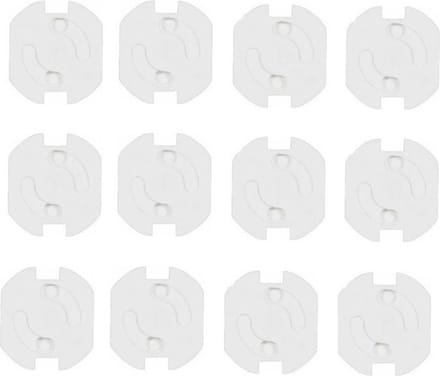 Stopcontactbeveiliging - 27x stuks - wit - stopcontactbeschermers - kinderbeveiliging