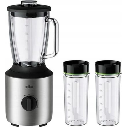 Braun PowerBlend 3 JB 3272 SI - Blender - Zilver