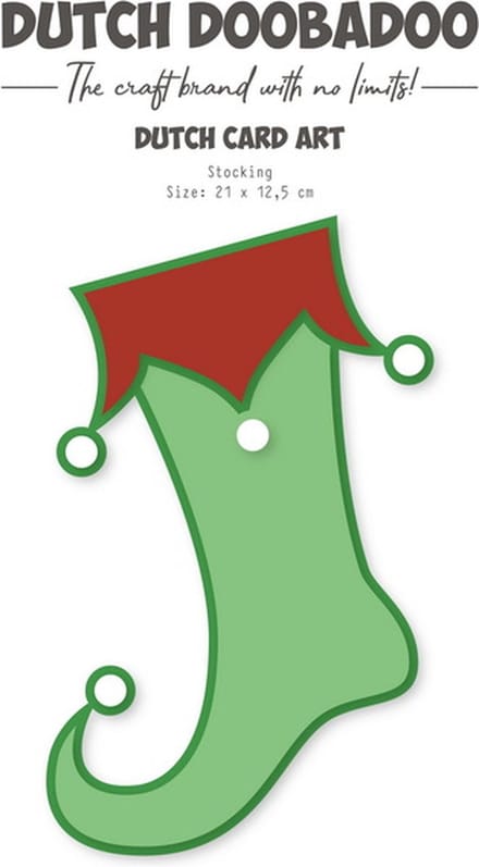 DDBD Card-Art Stocking