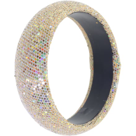 Behave – Armband – Goudkleurig Beige – Brede Bangle – Glitter – Nikkelvrij