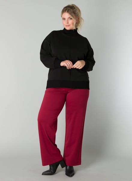 YEST CURVE Romeysa Tops - Black - maat X-0(44)
