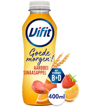 Goedemorgen drink aardbei sinaasappel